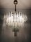 Large Glass Chandelier 1960s 9