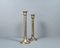 Empire Brass & Silverplated Candlestick, France, Set of 2, Image 3