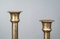 Empire Brass & Silverplated Candlestick, France, Set of 2, Image 5