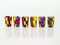 Handgefertigte Schnapsgläser aus Murano Glas von Angelo Ballarin, 6er Set 1