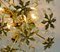 Vergoldete Lampe aus Kristallglas & Messing von Christoph Palme für Palwa, 1970er 9