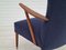 Dänischer Sessel aus Wolle mit hoher Rückenlehne, 1960er 12