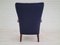 Dänischer Sessel aus Wolle mit hoher Rückenlehne, 1960er 13