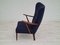 Dänischer Sessel aus Wolle mit hoher Rückenlehne, 1960er 3