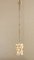 Hollywood Regency Brass & Crystal Glass Ceiling Lamp from Palwa 3