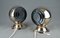 24 Carot Gold-Plated Magnetic Eyeball Wall Lamps from Abo Rangers, Denmark, Set of 2 1