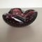 Large Murano Bubble Glass Bowl or Ashtray, Italy, 1970s, Image 3