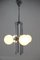 Lámpara colgante Bauhaus de cromo, años 30, Imagen 4