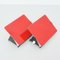 Mid-Century Modern Red Metal CP-1 Wall Light by Charlotte Perriand, 1960, Set of 2 2