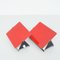 Mid-Century Modern Red Metal CP-1 Wall Light by Charlotte Perriand, 1960, Set of 2 7