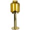 Brass & Glass Claudia Candleholder by Hans-Agne Jakobsson for Markaryd, Sweden, 1960s 1