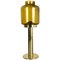 Brass & Glass Claudia Candleholder by Hans-Agne Jakobsson for Markaryd, Sweden, 1960s, Image 1