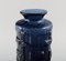 Blue Mouth Blown Art Glass Vases by Göte Augustsson for Ruda, Set of 2 6