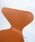 Sedie modello 3107 di Arne Jacobsen per Fritz Hansen, set di 6, Immagine 5