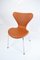Sedie modello 3107 di Arne Jacobsen per Fritz Hansen, set di 6, Immagine 4