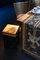 Table d'Appoint ou Tabouret en Bronze Moulé à la Main de Studio Goldwood 7