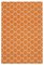 Orange Dhurrie Rug 1