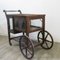 Vintage Serving Trolley with Display Cabinet 2