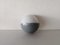 German Grey Metal and White Round Glass Bega 3048 Single Sconce, 1960s, Image 5