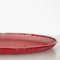 Mid-Century Modern Red Enameled Metal Plate by Mathieu Matégot for Artimeta, 1950 5
