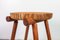 Taburete Studio de madera de seda y Bubinga de Michael Rozell, EE. UU., 2020, Imagen 5