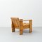 Mid-Century Modern Wooden Crate Chair by Gerrit Thomas Rietveld, 1950 6