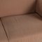 Sofá de dos plazas de tela beige de Walter Knoll / Wilhelm Knoll, Imagen 3