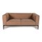 Beige Fabric Two-Seater Couch from Walter Knoll / Wilhelm Knoll 1