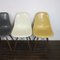 Chaises d'Appoint DSW Gris/Ocre Clair par Eames pour Herman Miller 3