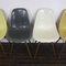 Neutrals Grey/Light Ochre DSW Side Chairs by Eames for Herman Miller 30