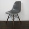 Hellgraue / ockerfarbene DSW Beistellstühle von Eames für Herman Miller 36