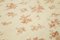 Beige Aubusson Kelim Teppich 5