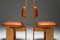 Italian Beech and Leather Dining Chairs by Mario Marenco, Set of Six 9