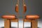 Italian Beech and Leather Dining Chairs by Mario Marenco, Set of Six, Image 9