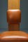 Italian Beech and Leather Dining Chairs by Mario Marenco, Set of Six, Image 14