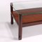 Stained Beech & Glass Coffee Table, Italy, 1960s 3