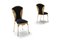 Gilt Metal Cleopatra Dining Chairs 9