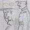 Auguste Chabaud, Mon Colonel, anni '10, Matita e pastello su carta, Incorniciato, Immagine 7