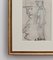 Auguste Chabaud, Mon Colonel, 1910s, Pencil & Crayon on Paper, Framed 4