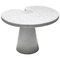 Carrara Marble Eros Series Side Table by Angelo Mangiarotti for Skipper 1