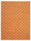 Orange Dhurrie Rug, Image 1