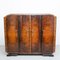 Art Deco Kleiderschrank aus Holz, 20. Jh 2