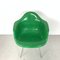 Sedia Kelly Dax verde in fibra di vetro di Eames per Herman Miller, Immagine 3
