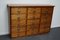 20th Century German Industrial Oak & Poplar Apothecary Cabinet 4