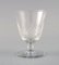 Clear Mouth-Blown Crystal Glass Sherry Set, Set of 4, Image 3