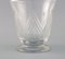 Clear Mouth-Blown Crystal Glass Sherry Set, Set of 4, Image 7