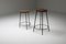 Teak and Iron High Stool by Jeanneret, Image 8
