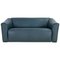 Mid-Century Modern Petrol Green Leather Ds 47 Sofa from de Sede 1