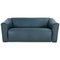 Mid-Century Modern Petrol Green Leather Ds 47 Sofa from de Sede, Image 1