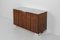 Carrara Marble and Rosewood Cabinet by Alfred Hendrickx 5